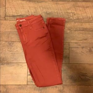 Rust color jeggings